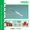 zinc plated wire peg display hooks